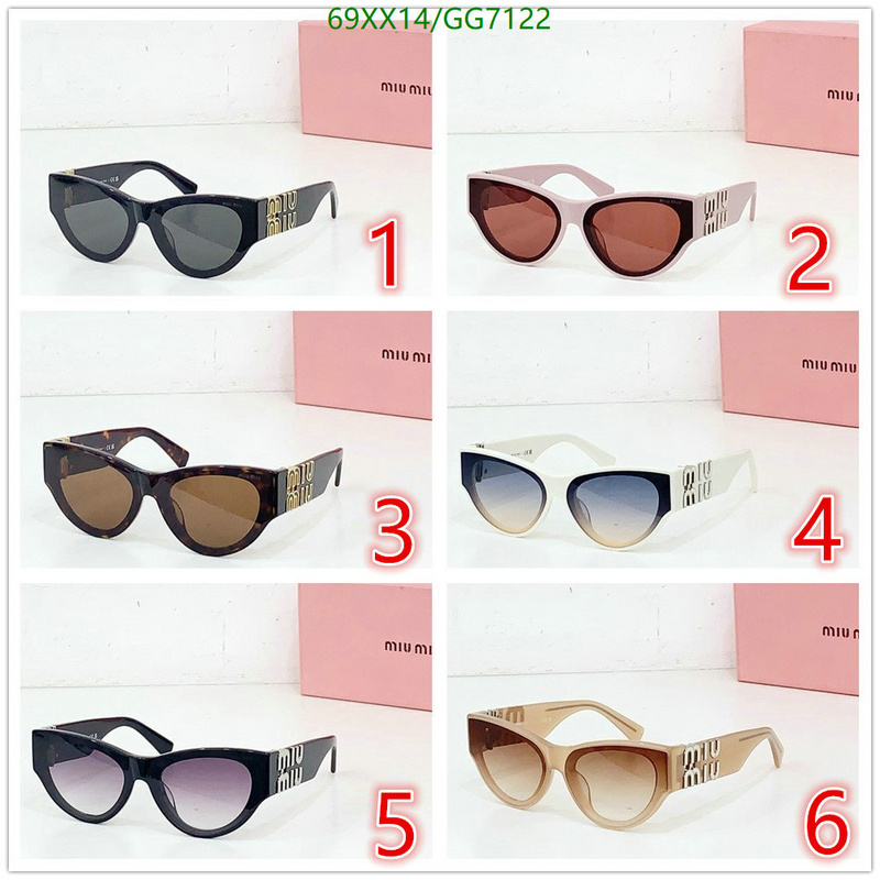 Glasses-MiuMiu Code: GG7122 $: 69USD