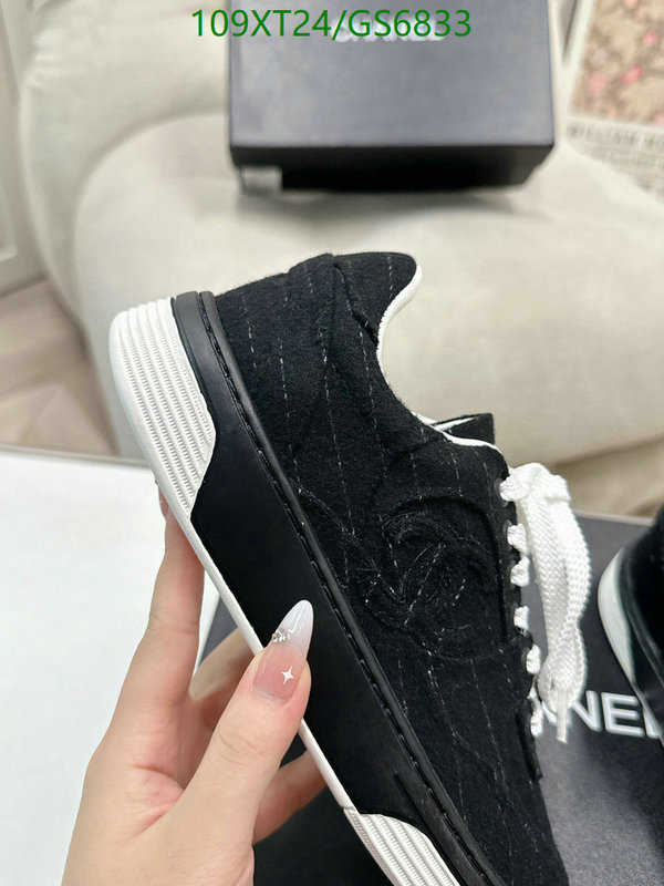 Men shoes-Chanel Code: GS6833 $: 109USD