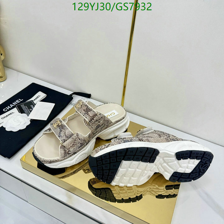 Women Shoes-Chanel Code: GS7932 $: 129USD