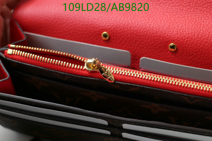 LV Bag-(Mirror)-Wallet- Code: AB9820 $: 109USD