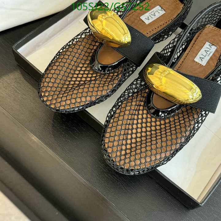 Women Shoes-ALAIA Code: GS7252 $: 105USD
