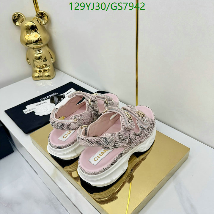 Women Shoes-Chanel Code: GS7942 $: 129USD