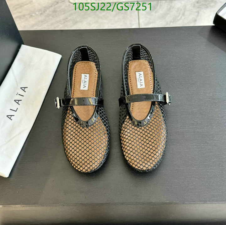 Women Shoes-ALAIA Code: GS7251 $: 105USD