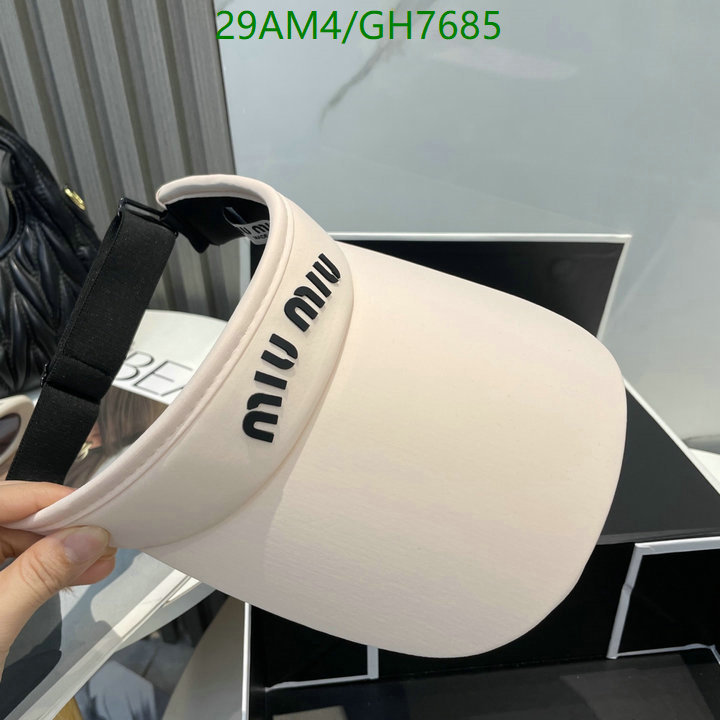 Cap-(Hat)-Miu Miu Code: GH7685 $: 29USD
