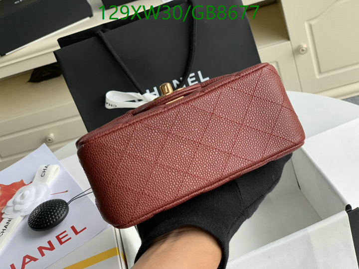 Chanel Bag-(Mirror)-Crossbody- Code: GB8677 $: 129USD