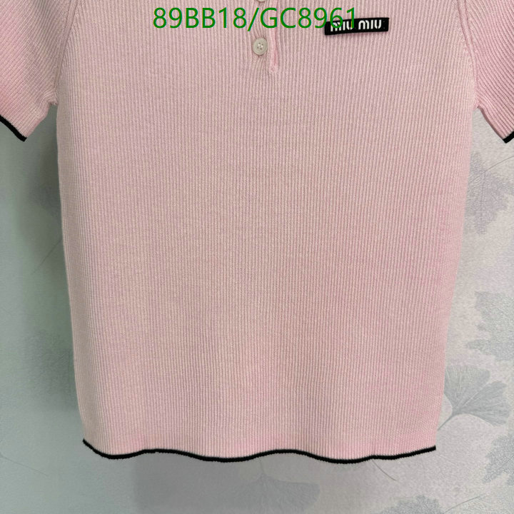 Clothing-MIUMIU Code: GC8961 $: 89USD