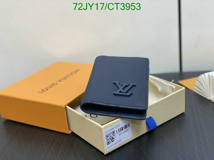 LV Bag-(Mirror)-Wallet- Code: CT3953 $: 72USD