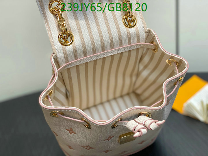 LV Bag-(Mirror)-Backpack- Code: GB8120 $: 239USD