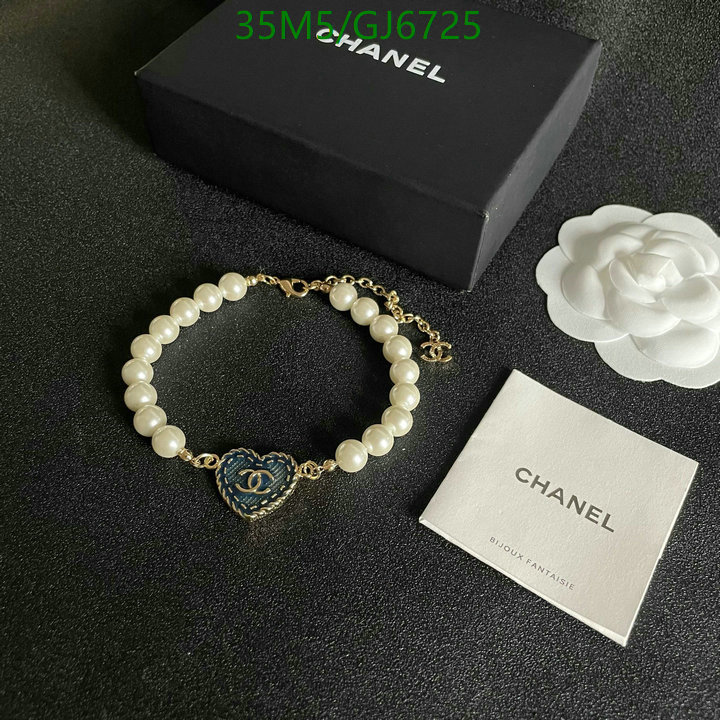 Jewelry-Chanel Code: GJ6725 $: 35USD