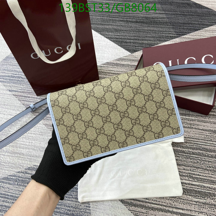 Gucci Bag-(Mirror)-Crossbody- Code: GB8064 $: 139USD