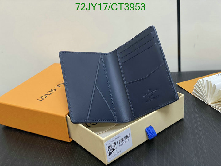 LV Bag-(Mirror)-Wallet- Code: CT3953 $: 72USD