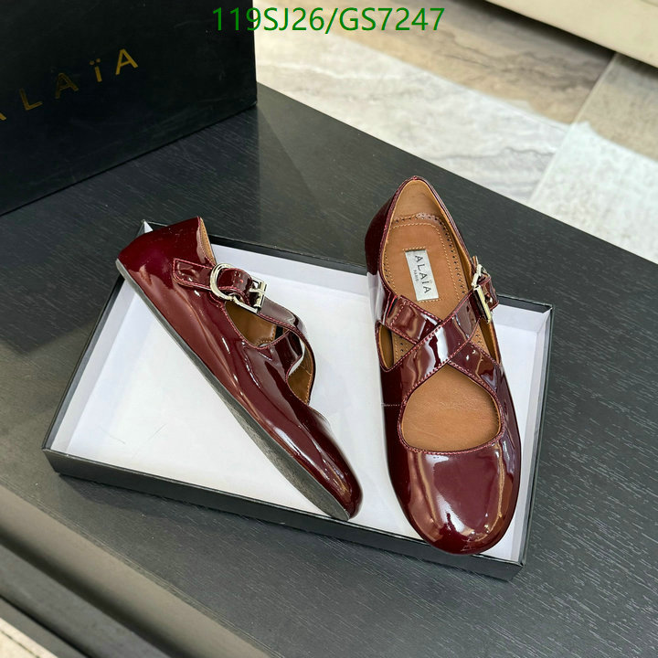 Women Shoes-ALAIA Code: GS7247 $: 119USD