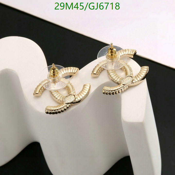 Jewelry-Chanel Code: GJ6718 $: 29USD
