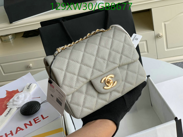 Chanel Bag-(Mirror)-Crossbody- Code: GB8677 $: 129USD