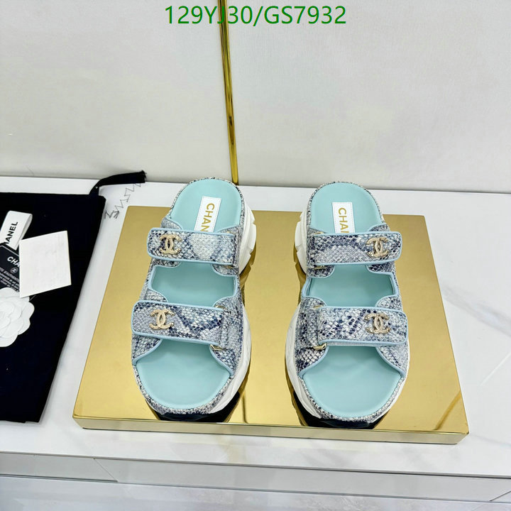 Women Shoes-Chanel Code: GS7932 $: 129USD