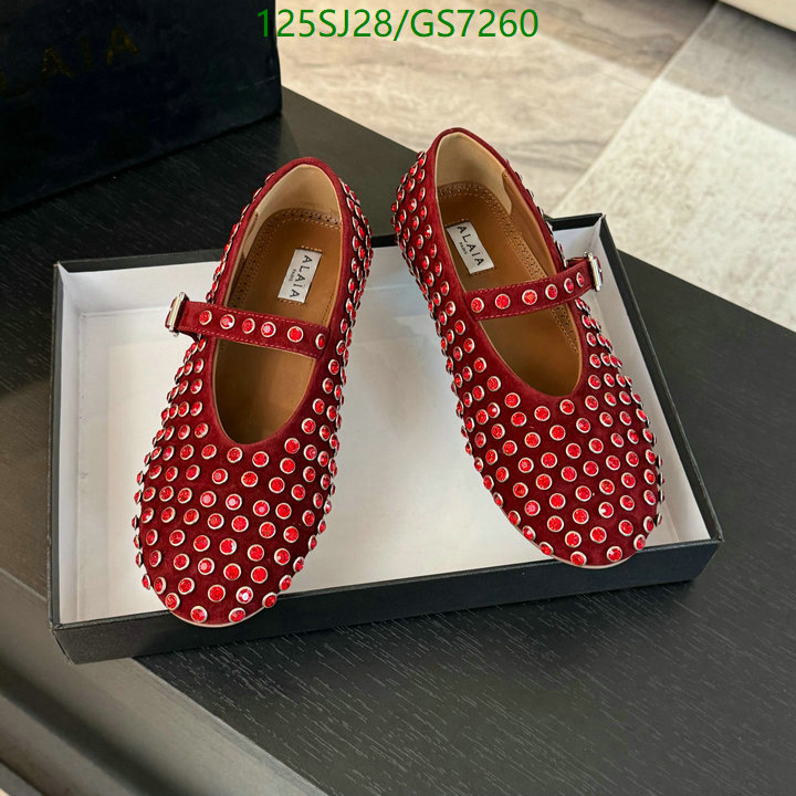 Women Shoes-ALAIA Code: GS7260 $: 125USD