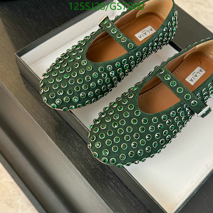 Women Shoes-ALAIA Code: GS7260 $: 125USD