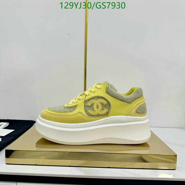 Women Shoes-Chanel Code: GS7930 $: 129USD