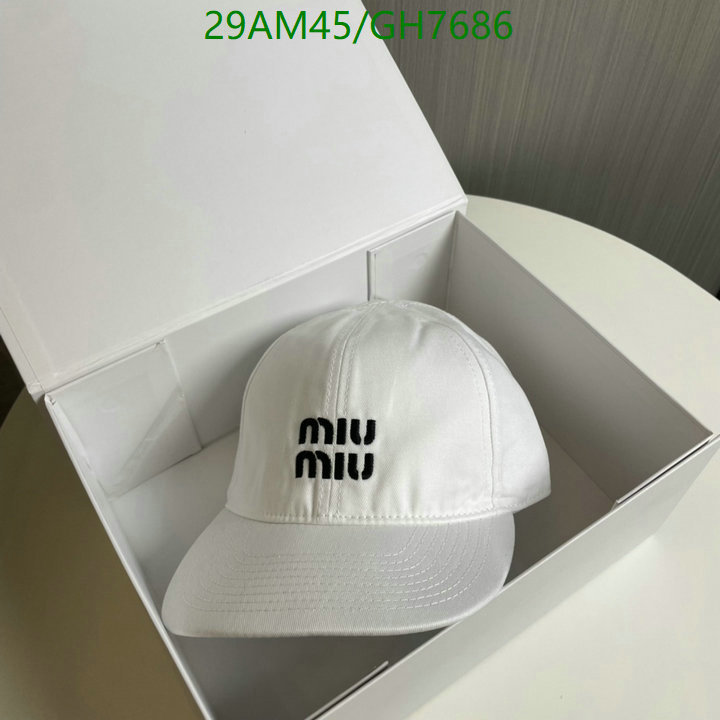 Cap-(Hat)-Miu Miu Code: GH7686 $: 29USD