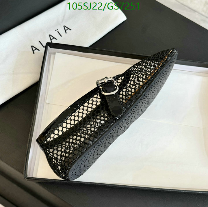 Women Shoes-ALAIA Code: GS7251 $: 105USD