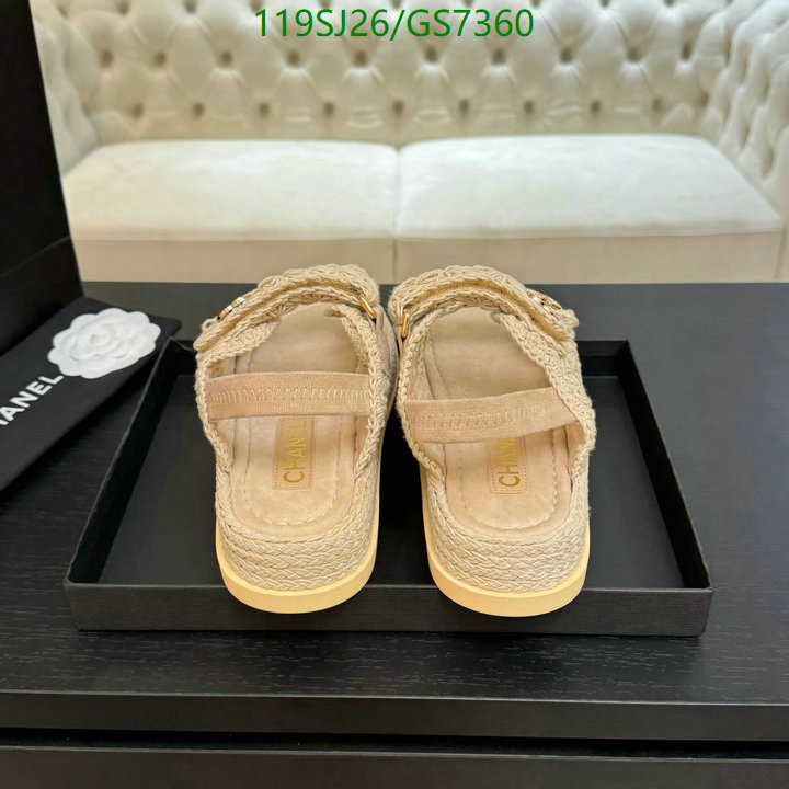 Women Shoes-Chanel Code: GS7360 $: 119USD