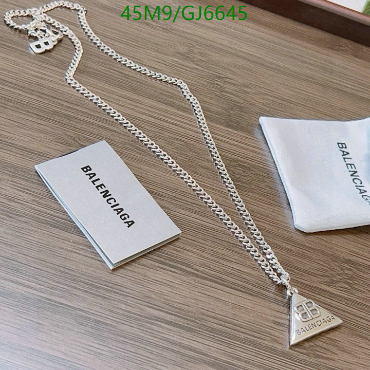 Jewelry-Balenciaga Code: GJ6645 $: 45USD