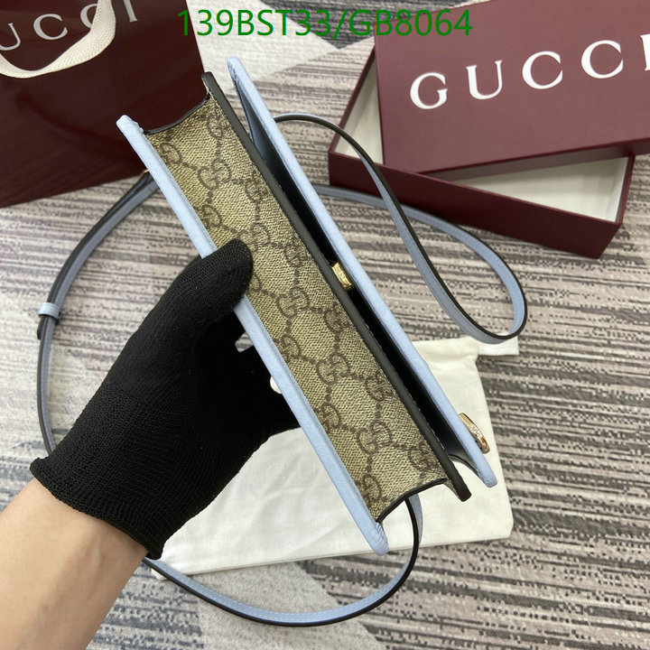 Gucci Bag-(Mirror)-Crossbody- Code: GB8064 $: 139USD
