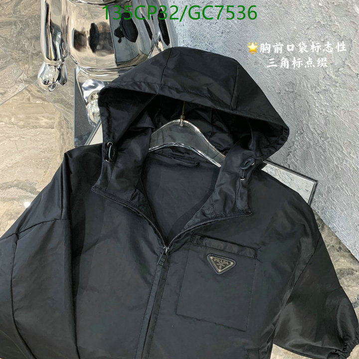 Clothing-Prada Code: GC7536 $: 135USD