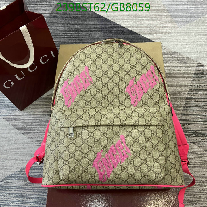 Gucci Bag-(Mirror)-Backpack- Code: GB8059 $: 239USD