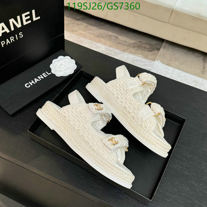 Women Shoes-Chanel Code: GS7360 $: 119USD
