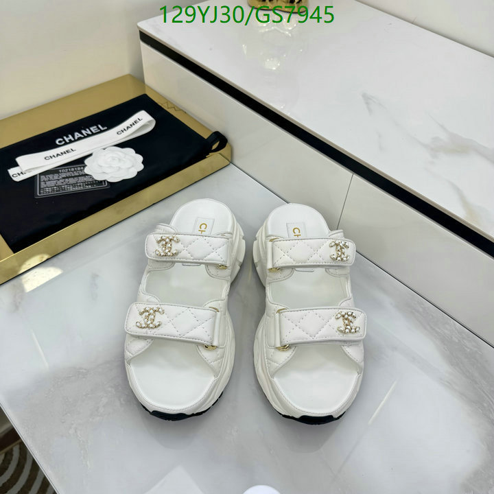Women Shoes-Chanel Code: GS7945 $: 129USD
