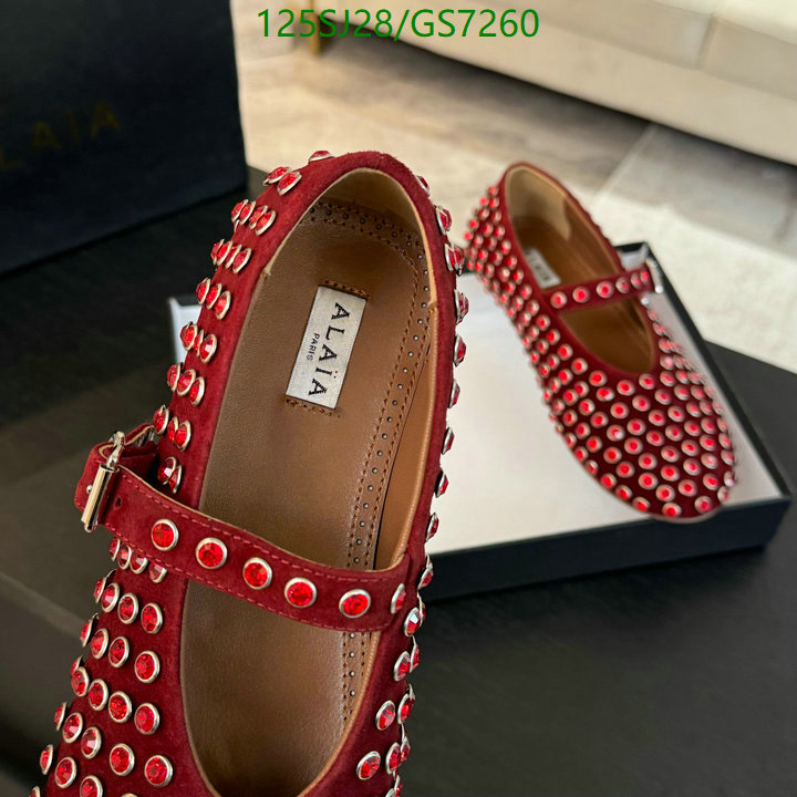 Women Shoes-ALAIA Code: GS7260 $: 125USD