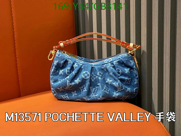 LV Bag-(Mirror)-Handbag- Code: GB8141 $: 169USD