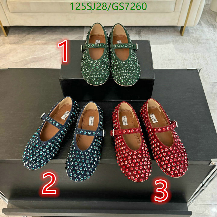 Women Shoes-ALAIA Code: GS7260 $: 125USD