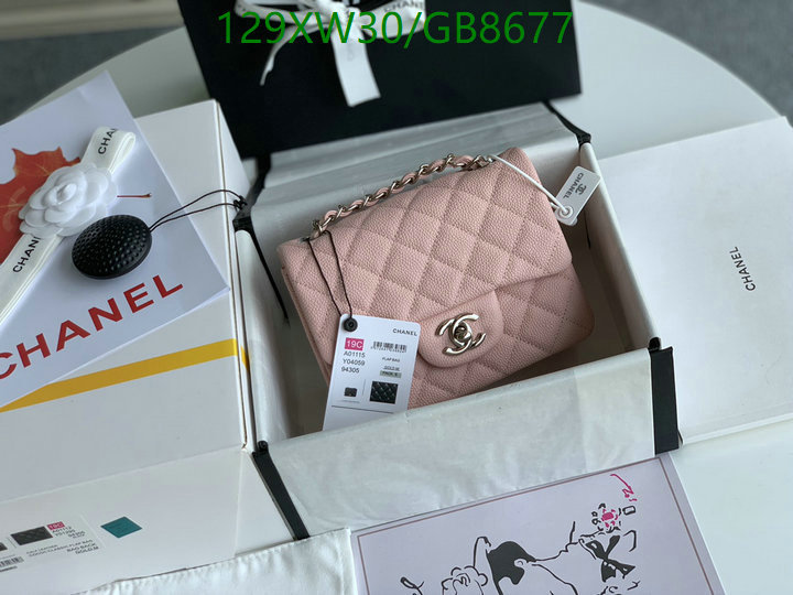 Chanel Bag-(Mirror)-Crossbody- Code: GB8677 $: 129USD