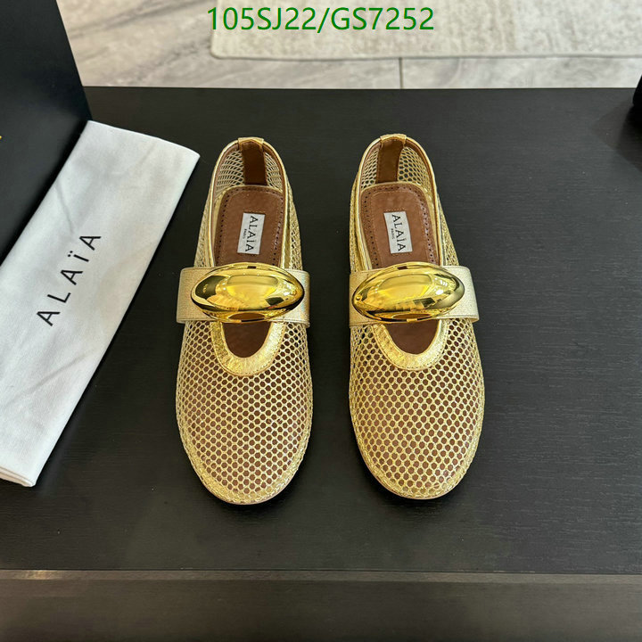 Women Shoes-ALAIA Code: GS7252 $: 105USD