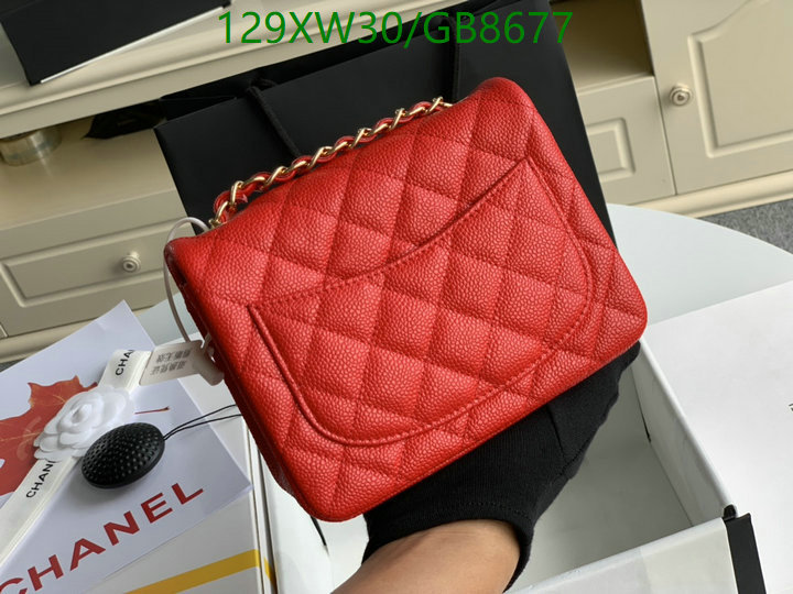 Chanel Bag-(Mirror)-Crossbody- Code: GB8677 $: 129USD