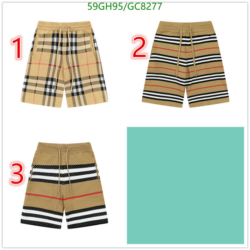 Clothing-Burberry Code: GC8277 $: 59USD