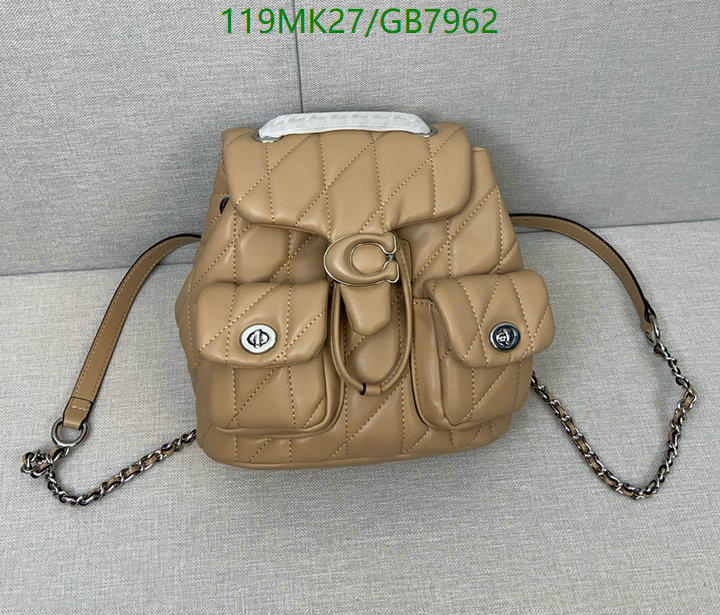 Coach Bag-(4A)-Backpack- Code: GB7962 $: 119USD