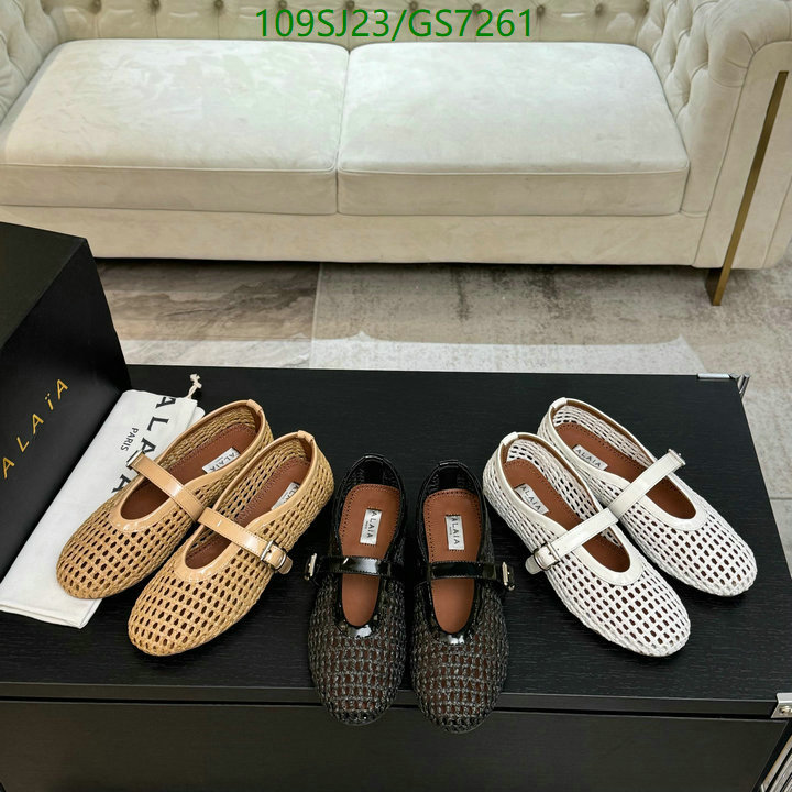 Women Shoes-ALAIA Code: GS7261 $: 109USD