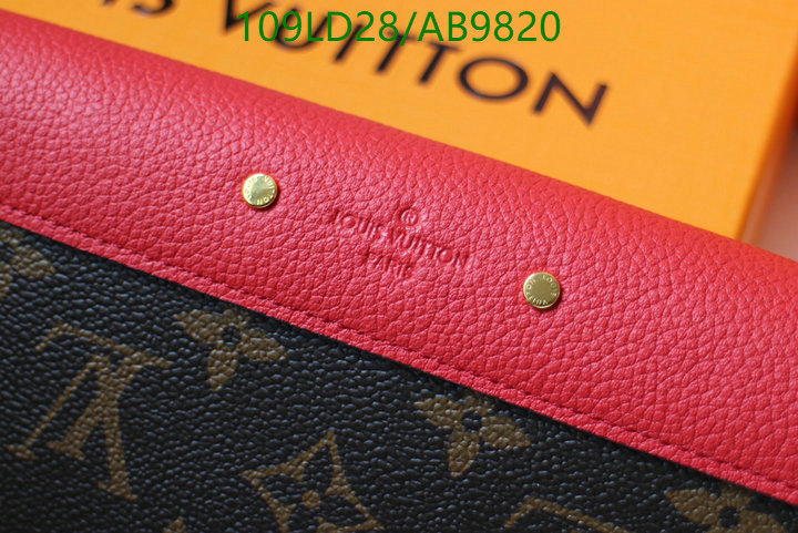 LV Bag-(Mirror)-Wallet- Code: AB9820 $: 109USD