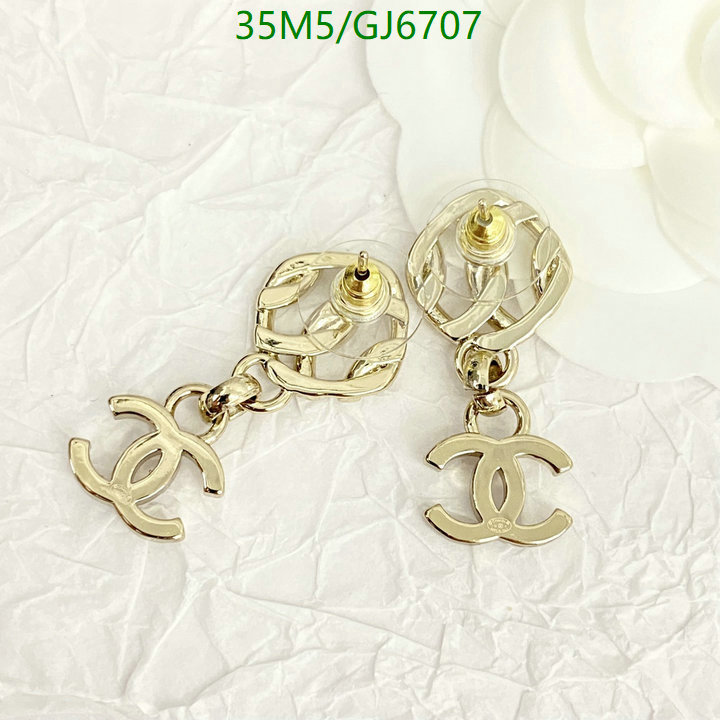 Jewelry-Chanel Code: GJ6707 $: 35USD