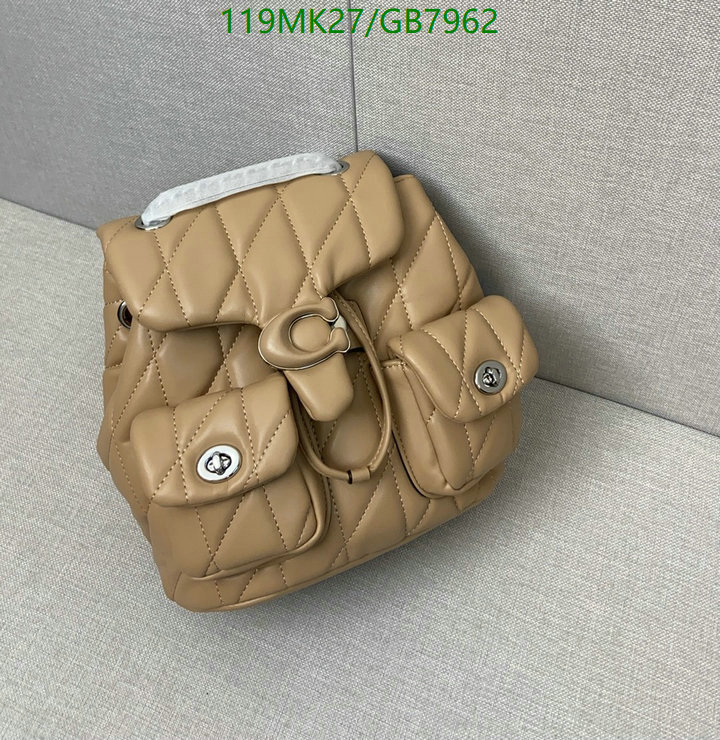 Coach Bag-(4A)-Backpack- Code: GB7962 $: 119USD