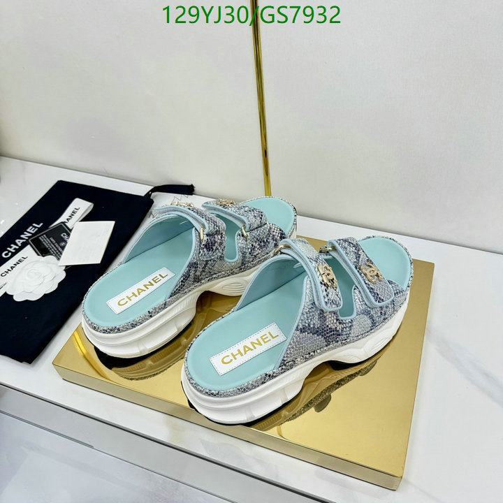 Women Shoes-Chanel Code: GS7932 $: 129USD