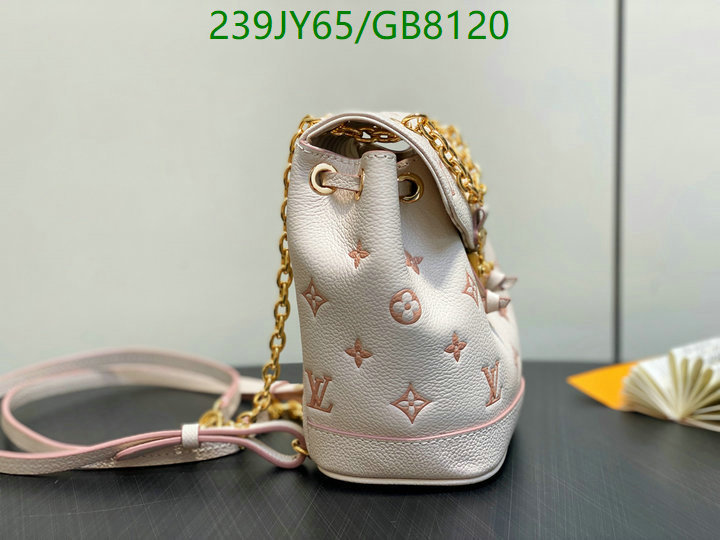 LV Bag-(Mirror)-Backpack- Code: GB8120 $: 239USD