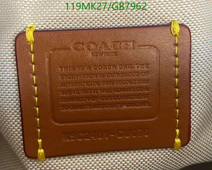 Coach Bag-(4A)-Backpack- Code: GB7962 $: 119USD