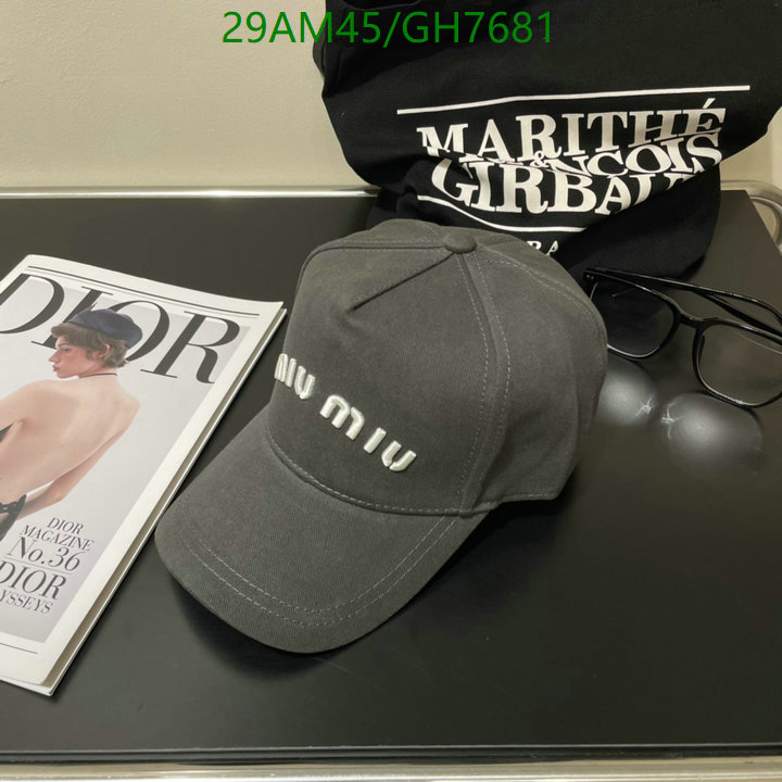 Cap-(Hat)-Miu Miu Code: GH7681 $: 29USD