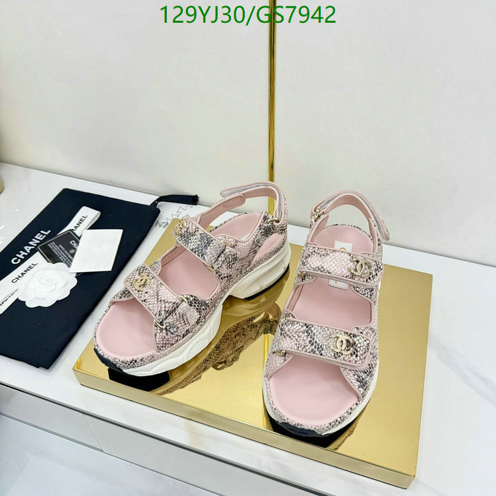 Women Shoes-Chanel Code: GS7942 $: 129USD