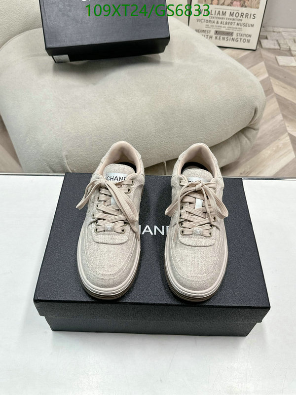 Men shoes-Chanel Code: GS6833 $: 109USD