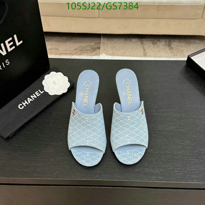 Women Shoes-Chanel Code: GS7384 $: 105USD